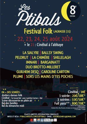 Les Ptibals, festival folk