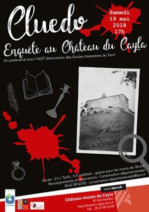 Soirée Cluedo au Château-musée du Cayla