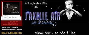 Show Axelle Air au bar