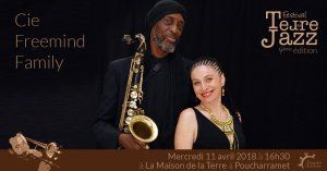 Terre de jazz, spectacle jeune public, Cie Freemind Family, mercredi 11 avril 2018