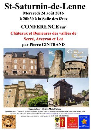 Causerie sur "Châteaux et demeures" de l'Aveyron