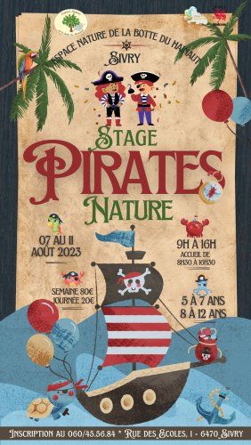 Stage Nature : Pirates !