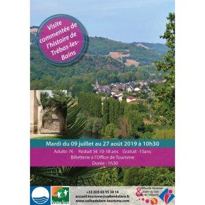 Visite commentée de l'histoire de Trébas-les-Bains