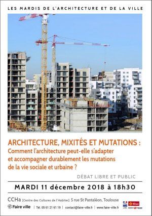 Débat “Architecture, mixités et mutations”