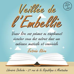 Veillée poétique - Librairie Deloche à Montauban