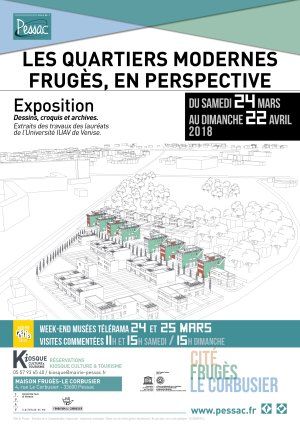Week-end Musées Télérama : Exposition à la Cité Frugès Le Corbusier