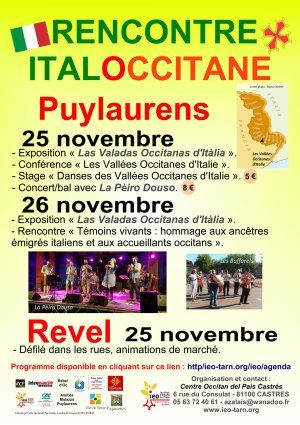 Rencontre ItalOccitane à Revel