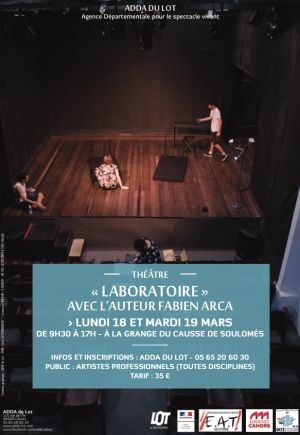 Laboratoire de théâtre avec Fabien Arca