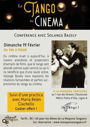 Conférence le Tango au Cinéma