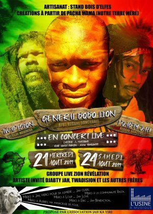 Concert Reggae Dancehall, Afro reggae Dancehall, Reggae Madinina