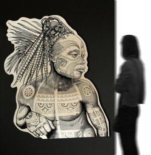 Elia Pagliarino, "Sur Les Traces des Tatouages Polynésiens"