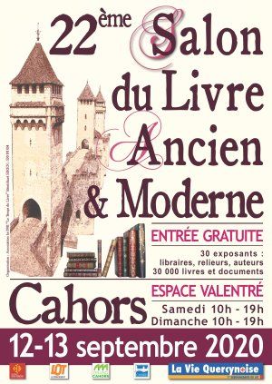 22ème Salon du Livre Ancien et Moderne de CAHORS