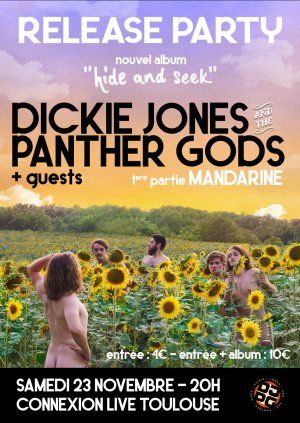 Release Party Dickie Jones & The Panther Gods