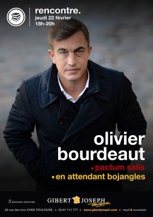 Rencontre avec Olivier Bourdeaut, auteur de "En attendant Bojangles" pour son deuxième roman le jeudi 22 février au magasin Gibert Joseph Musique