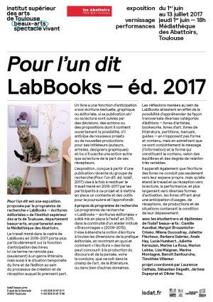 "Pour l'un dit" LabBooks — éd. 2017