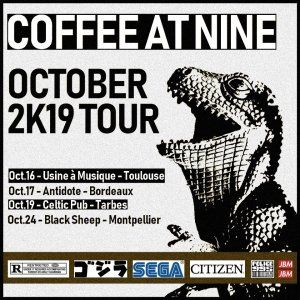 Concert Stoner/Heavy Rock : Coffee At 9//Damantra//Simple Jack