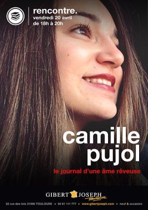 Rencontre avec Camille Pujol, jeune auteure ariégeoise, pour son deuxième roman au magasin Gibert Joseph Musique
