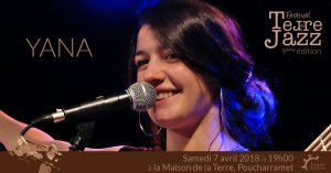 Terre de Jazz, concert, Yana, samedi 7 avril 2018