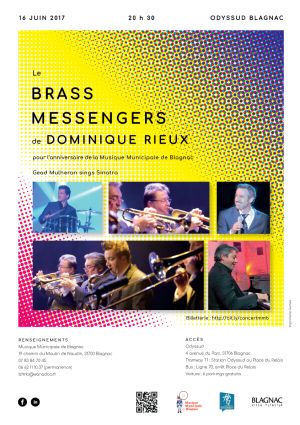 Concert du Brass Messengers pour les 70 ans de la Musique Municipale de Blagnac !