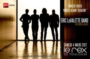 concert sortie nouvel album Eric LaValette Band