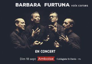 Concert Barbara Furtuna à Eglise Saint-Denis d'Amboise à 17h00