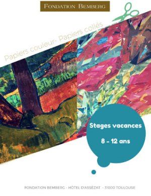 Stage vacances de Noël : "Papiers couleur - Papiers collés"