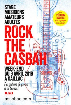 Stage de musique Rock The Casbah pour les adultes