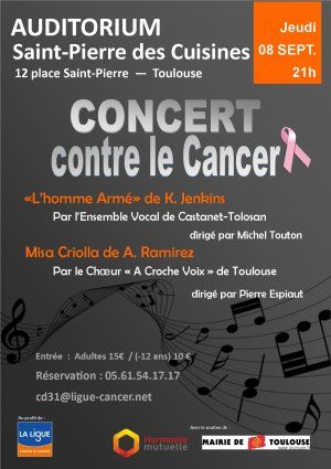 Concert contre le Cancer