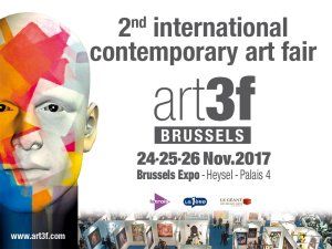 2ème édition du salon d'art contemporain Art3f Bruxelles 