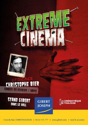 Pour les 20 ans d'Extrême cinéma : du 8 au 16 février, places à gagner, stand Gibert et signature de Christophe Bier le 9 février !