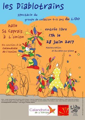 Les Diablotrains - Spectacle du groupe de création des 9-12 ans du Lido Toulouse