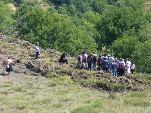 Sortie nature à la découverte d'un site insolite et exceptionnel : le Puy de Wolf à Firmi (12)