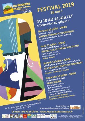 Festival " les Musicales des coteaux de Gimone"