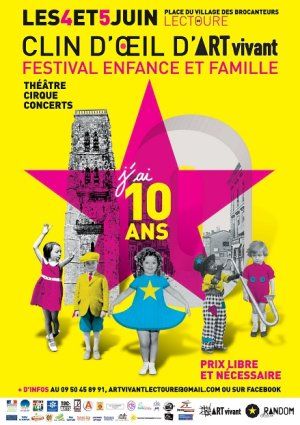 Clin d'Oeil d'ART vivant - Festival Enfance et Famille