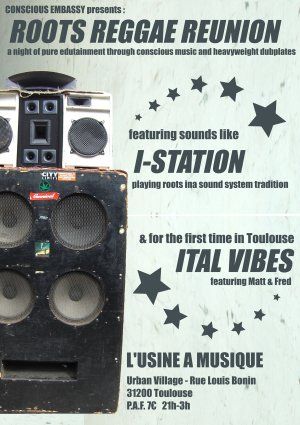 Roots Reggae Reunion : I-Station & Ital Vibes 