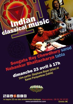 concert de musique classique indienne