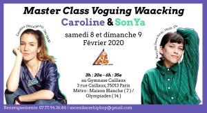 Master Class Voguing & Waacking avec Caroline & SonYa (Ma Dame Paris)