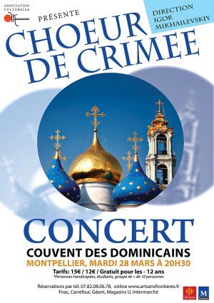 Concert du CHŒUR DE CRIMÉE
