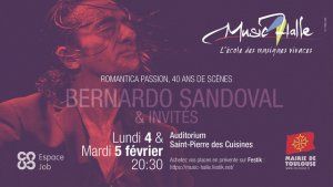 Bernardo Sandoval : Musica Passion, 40 ans de scènes