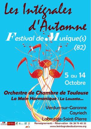 Les Intégrales d'Automne - Festival de musique(s) - Cinquième édition
