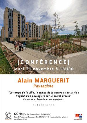 Conférence Alain MARGUERIT, Paysagiste