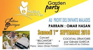 Garden Party + Concert d'Omar Hasan (piano Marc-Olivier Poingt)