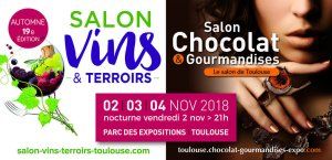 Salon Vins & Terroirs et Salon Chocolat & Gourmandises
