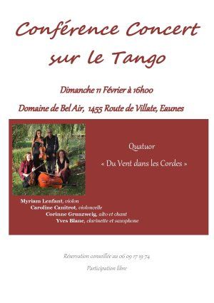 concert conférence autour du tango