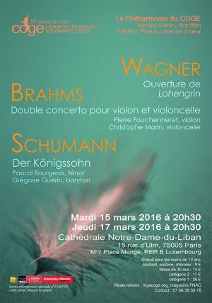 Concerts de Printemps de la Philharmonie du COGE