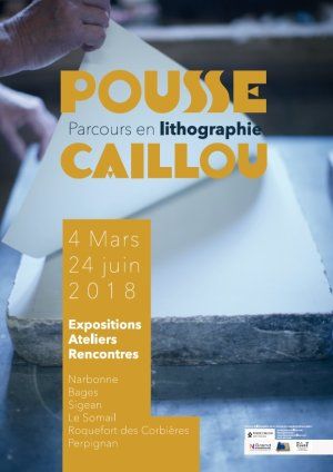 Pousse Caillou - Parcours en lithographie