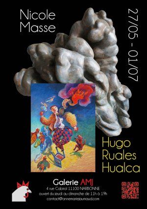 Nicole Masse - Hugo Ruales Hualca à la galerie AMJ