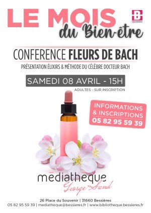 conférence "les fleurs de Bach"