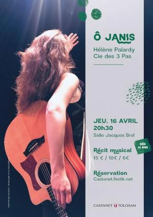 ô JANIS ! Hélène Palardy Compagnie des 3 pas