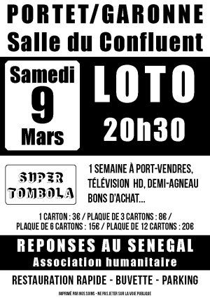 Grand loto humanitaire 